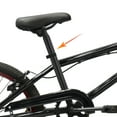 thumbnail image 2 of 25.4x350mm Bicycle Bike Seat Post Aluminum Alloy Seat Tube with Scale Mark Black Universal, 2 of 6