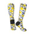 thumbnail image 4 of Balery Tropical Lemon Fun Novelty Socks Men'S Women'S Crew Socks Funny Crazy Novelty Socks Quirky And Cool Socks, 4 of 9