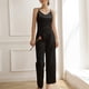 thumbnail image 4 of Gibobby Pijamas para mujer Pijamas de mujer Lencería Lencería de satén Sexy Camisón Slips Conjuntos de dormir Sexy Slips Ropa de dormir Conjuntos de camisón(Negro,CH), 4 of 5