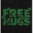 thumbnail image 2 of Free Hugs Cute Optimistic St. Pattys Men's Graphic T Shirt Tees Brisco Brands L, 2 of 5