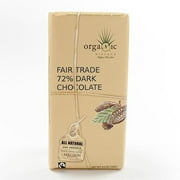 Organic Fair Trade Dark Belgian Chocolate Bar (72%) by Nirvana (3.5 ounce)