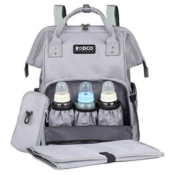 baby diaper bag backpack, rodco global multifunction, durable, waterproof diaper organizer