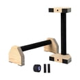 thumbnail image 3 of S SERENABLE 2Pcs Bar Stands Handstands Sturdy Portable Anti Slip Home Workout Equipment for 30cm, 3 of 9