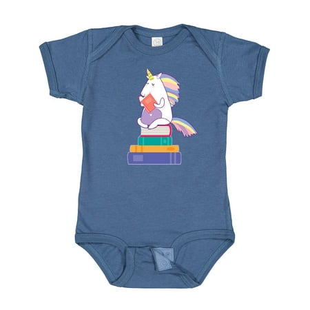 

Inktastic Book Lovers Gifts Unicorn Librarian Gift Baby Girl Bodysuit