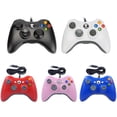 thumbnail image 2 of Yeacher XBOX 360 gamepad360 wired handlePC computer gamepadXBOX 360 wired handle black, 2 of 5