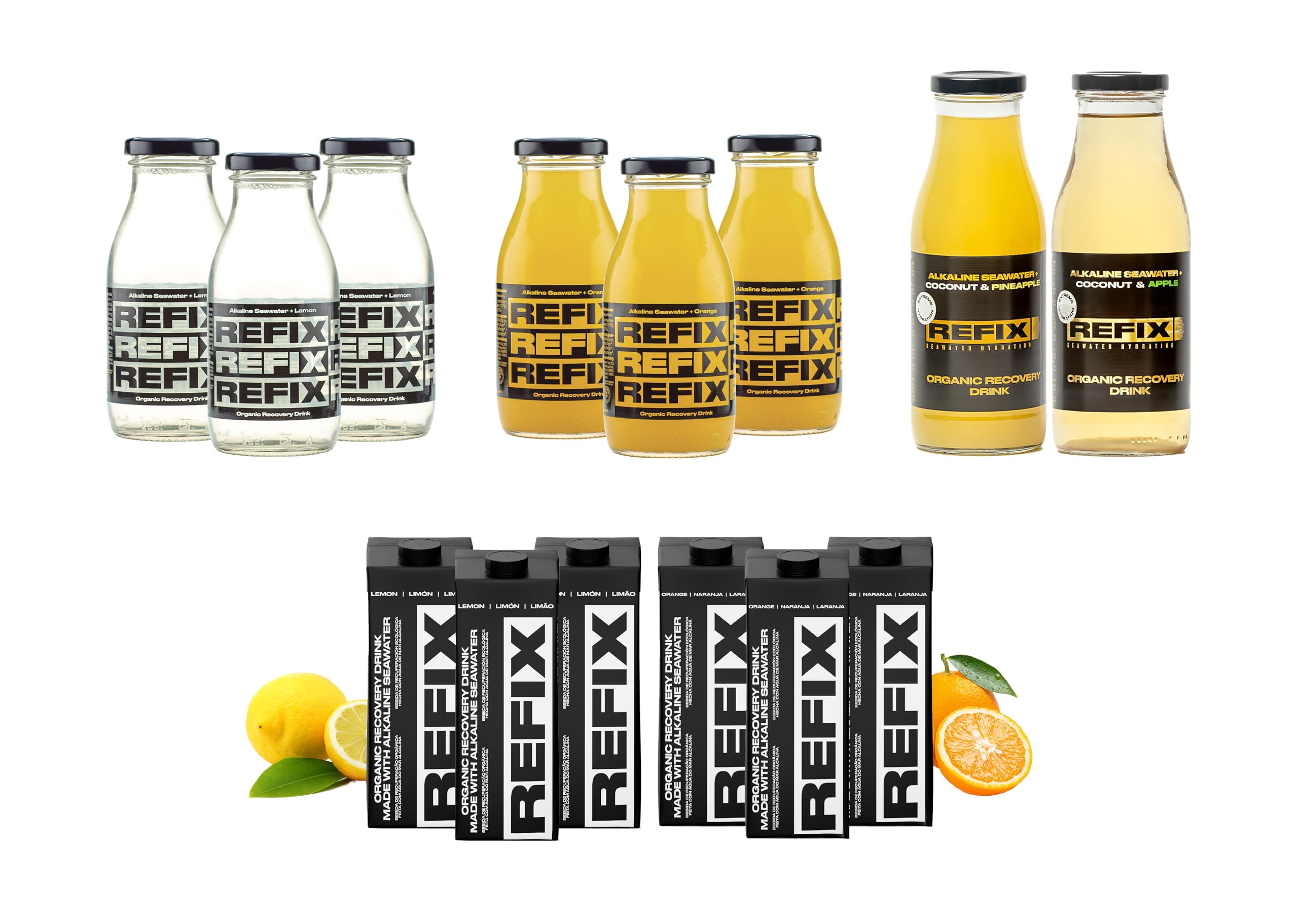 Reve Tonic Z-AGX セット REFIX Tasting Pack - Organic Extreme Hydration Drink - Walmart.com