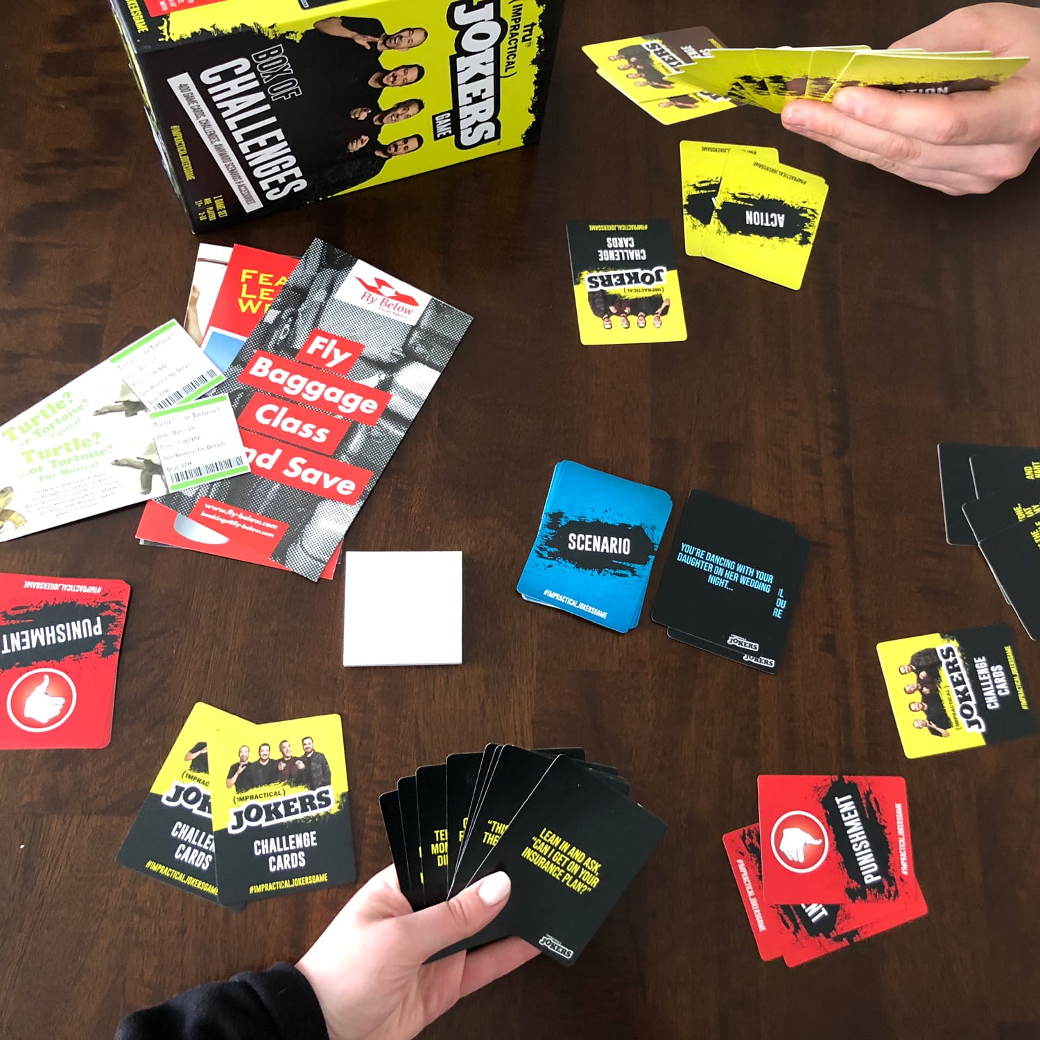 Wow Wee Wilder Games Impractical Jokers - Box of Challenges Card Game -  Walmart.com