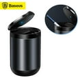 thumbnail image 1 of Baseus Car Ashtray LED Light Portable Aluminum Cup Smokeless Ashtray Holder Box, 1 of 7