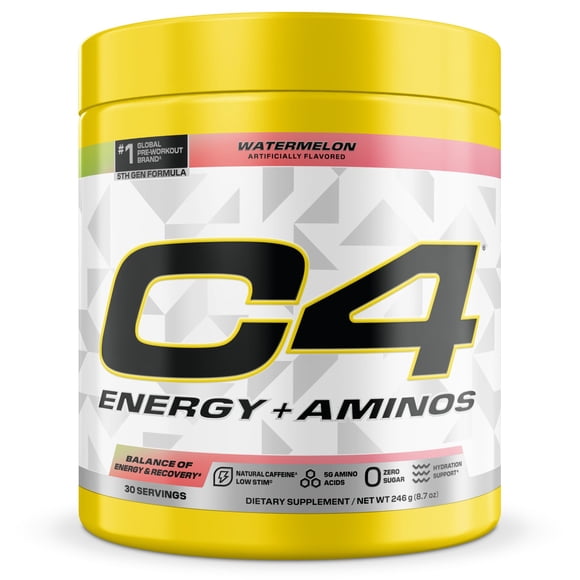 Suplemento Cellucor C4 Energy + Aminos en polvo 30 porciones