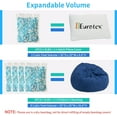 Eurotex Shredded Memory Foam Filling 10lbs for Bean Bag Filler