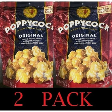 2x Orville Redenbacher POPPYCOCK ORIGINAL Gourmet Popcorn Clusters 7 Oz - 2 PACK