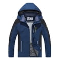 thumbnail image 2 of Men's Lightweight Windproof Hooded Jacket – Breathable Outdoor Spring Fall Long Sleeve Coat,Packable Windbreaker for Casual Mountaineering, Cycling, Work, Travel & Daily Wear, 2 of 8