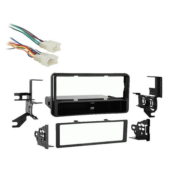 Fits Toyota FJ Cruiser 2007-2010 Single DIN Harness Radio Install Dash Kit