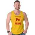 thumbnail image 4 of Fe Iron Science Elements Superhero Tank Top T Shirts Men Women Brisco Brands L, 4 of 6