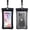 Black, variant on Waterproof Phone Pouch with Adjustable Lanyard, Universal Fit Dry Bag Case for Smartphones up to 6.9", Clear Touch Screen, IPX8 Waterproof for Beach, Swimming, Travel & Outdoor ,Black