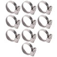 thumbnail image 3 of Clips de Tuyau, Clips de Tuyau 10 Pcs Excellente Finition 14-17mm Design Hexagonal avec Trou pour Tuyaux, 3 of 8