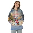 thumbnail image 4 of Merry Christmas Woofmas Xmas Noel Doberman Pinscher Santa Snowman All Over Print 3D Hoodie Unisex Merch Hoodies Doberman Dog Lover Gifts - 13016, 4 of 6