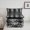 Gray Black, variant on Manfei Luxury Brown Leopard Print Bedding Comforter Set, Gradient Cheetah Twin Comforter Sets, Animal Theme Bedding Set Reversible 2-Piece