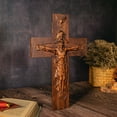 thumbnail image 5 of Holy trinity cross christian wall cross prayer god holy spirit gifts of saints, 5 of 7
