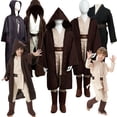 thumbnail image 2 of Disfraz de Anakin Jedi para niños, disfraz de la película Wan, capa de batalla espacial, disfraz de fantasía para niños, traje de fiesta de carnaval, 2 of 5