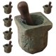 thumbnail image 2 of 6pcs Mini Doll House Kitchen Realistic Miniature Garlic Crusher Diy Scene Stone Pot Decor Accessories For Dollhouse Micro Model Sand Table Office Disp, 2 of 4