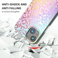 thumbnail image 5 of MyBat Pro Mood Series MagSafe Case for Apple iPhone 14 (6.1) - Holographic Leopard Stylish Glitter Shockproof Protective Cover for Women Girls Cute Phone Case, 5 of 5