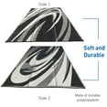 thumbnail image 2 of 9x18 RV Mat - Wave Pattern - BLACK, 2 of 4