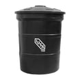 thumbnail image 1 of Tambo de plástico 1100 L IUSA Apilable negro, 1 of 2