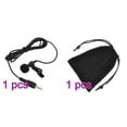 thumbnail image 1 of Microphone à Clipser Col Rabattu Lavalier Filaire Micro Entretien Discours Microphone Portable, 1 of 9