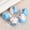 Lake Blue, variant on U8MO 5pcs 17mm Fortune Cat Raise Claws Ceramic Loose Beads for Jewelry Making-Light Blue