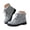Grey, variant on Comfortable Fleece Lined Warm Boots for Women Stylish Lace up Winter Snow Combat Booties Pull on Suede Outdoor Casual Boot Size 6‑9.5