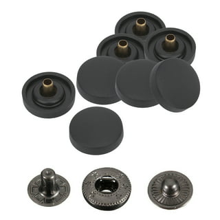 ▷ Snap Buttons - Snap Fastener 16 mm 5/8 Metal Black Coat Snap