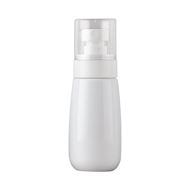 Botella de spray Fine Mist Envase cosmético de viaje recargable de 60 ml | Pequeño atomizador de perfume de plástico vacío para maquillaje de cabello con aceite | Mini bomba transparente a prueba de
