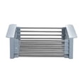 thumbnail image 1 of Escurridor extensible de acero inoxidable 304 para fregadero, práctico y ajustable para utensilios de cocina, frutas y verduras., 1 of 7