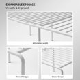 thumbnail image 5 of 4 Pcs Expandable Shelf Organizers, Kitchen Cabinet Organizer Racks, Adjustable Metal Storage Shelves, Spice Racks for Kitchen Counter, Cupboard, Closet, Bathroom, 5 of 8