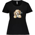 thumbnail image 3 of Inktastic Irish Cream Doodle Women's Plus Size T-Shirt, 3 of 5