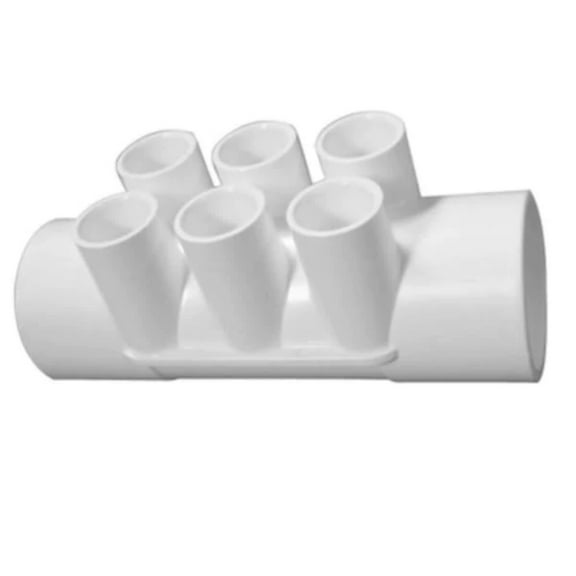 Hot Tub Compatible With Dimension One Spas Manifold 2 6-Port 3/4 Slip DIM01510-122