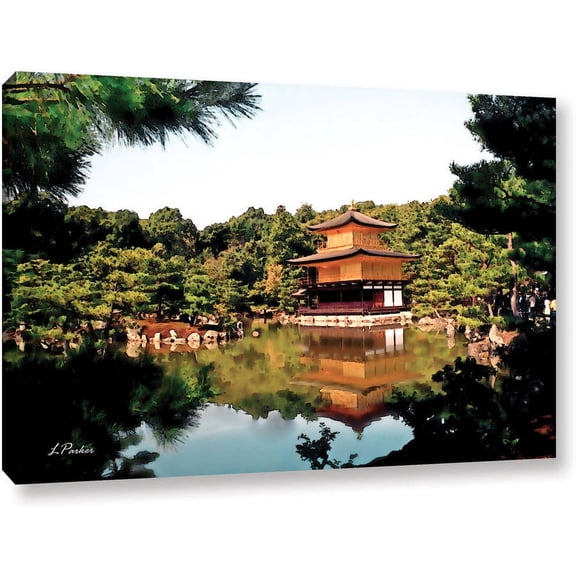 Linda Parker "Kinkakuji" Gallery-Wrapped Canvas