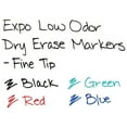 thumbnail image 4 of EXPO Low Odor Dry Erase Marker, Black (Fine, 12 ct.), 4 of 6