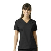 Vera Bradley Signature Collection Women's "Maya" V-Neck Quilted Scrub Top