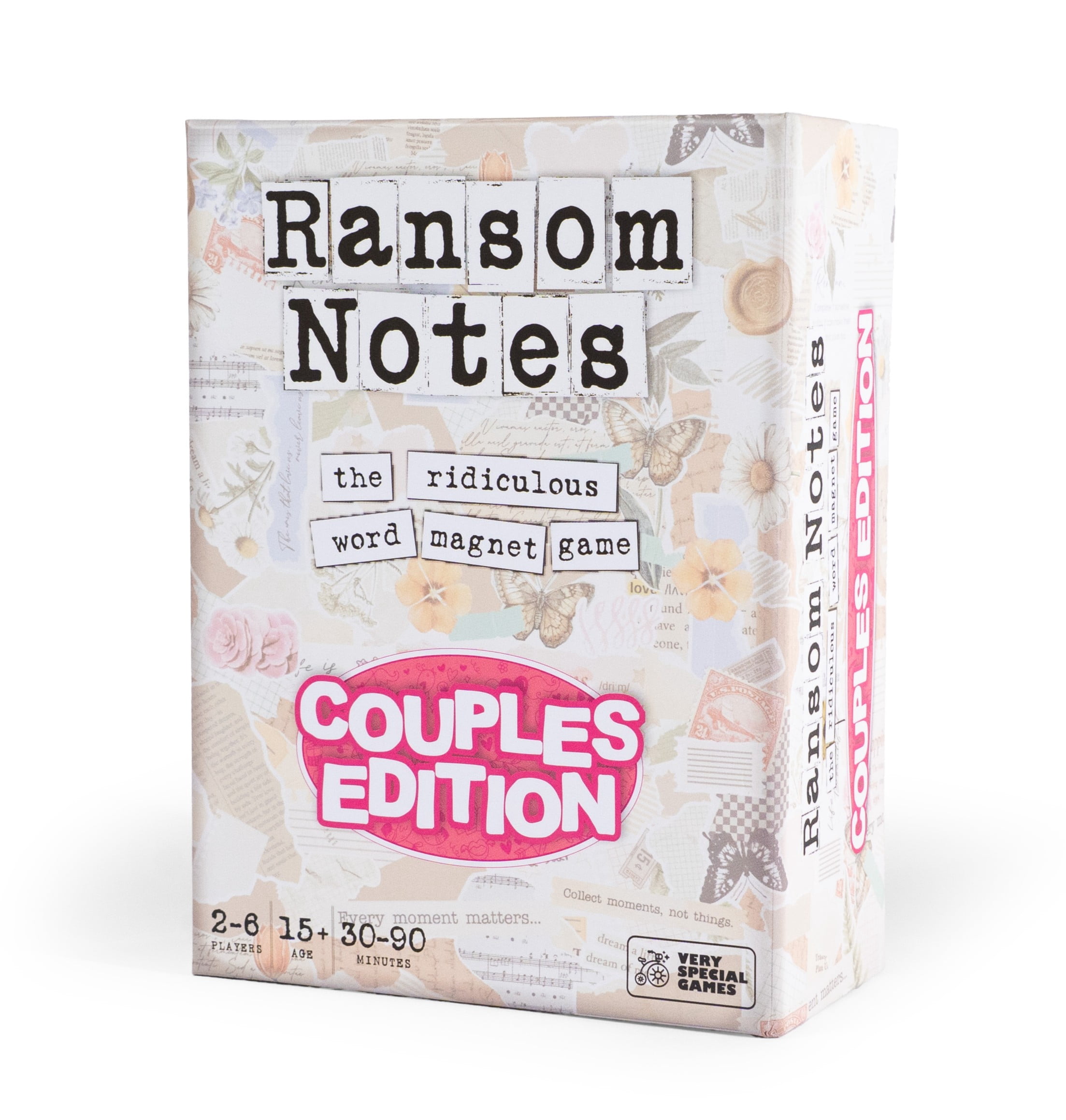 Ransom Notes: Couples Edition Party Card Game, Magnetic Word Tile Sentence-Building Game for Adults