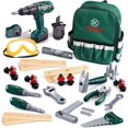 thumbnail image 1 of HTOOQ Ensemble d'Outils pour Enfants 35 Pcs, Y Compris Perceuse Électronique Sans Fil, Accessoires de Jouets de Jeu Simulé et Sac à Outils Robuste, 1 of 7