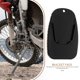 thumbnail image 3 of RUNROTOO 5Ud Protector Para Soporte Lateral De Motocicleta Cojín Negro Durable Y Antideslizante, 3 of 8
