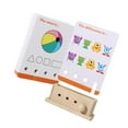 thumbnail image 3 of Tarjetas didácticas, juguete clasificador de formas, juego de clasificación preescolar, aprendizaje temprano, paciencia Nivel simple, 3 of 9