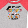 thumbnail image 4 of Inktastic My Daddy Graduated and I'm Super Proud Boys or Girls Baby Bodysuit, 4 of 5