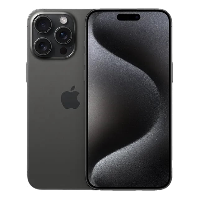 Restored Apple iPhone 15 Pro Max 512GB (Black Titanium) 6.7" Super Retina XDR, A17 Pro - Open Box