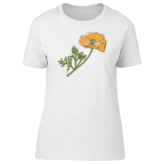 Flower Eschscholzia Tee Women's -Image by Shutterstock