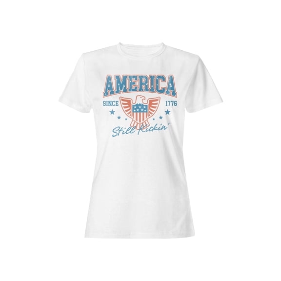 4th of july eagle Women's T-shirt