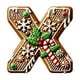 thumbnail image 2 of Seyotauo 26 Gingerbread Alphabet Letter Ornaments, Christmas A to Z Letters - Xmas Tree Hanging Ornaments for DIY Crafts, 2 of 4