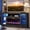 Black Marble, variant on Bestier 71" Fireplace LED TV Stand with 36" Electric Fireplace and Storage Entertainment Center Console Table for TVs up to 80", Black